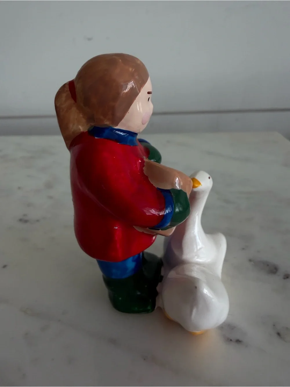 Department 56 Original Snow Village Feeding Geese Accessory